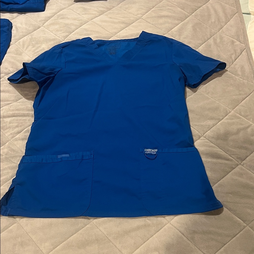 Scrubs! Blue Shirt, matching pants available.